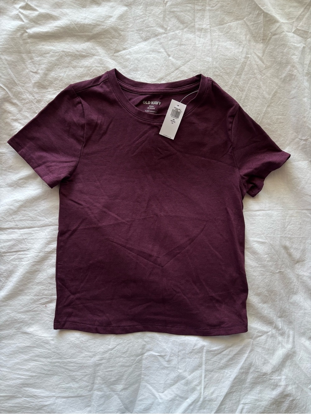 Old Navy Bestee Short Sleeve Crew Tee - Plum